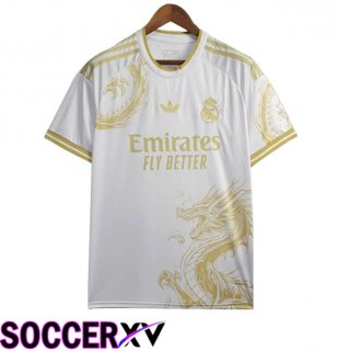 Real Madrid Soccer Jersey Special Edition White 2024/2025