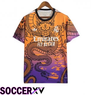 Real Madrid Soccer Jersey Special Edition Orange 2024/2025