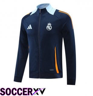 Real Madrid Training Jacket Blue Royal 2024/2025