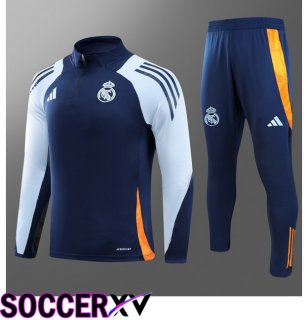 Real Madrid Kids kit Training Tracksuit Blue Royal 2024/2025