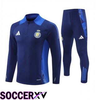 Al-Nassr FC kit Training Tracksuit Blue Royal 2024/2025
