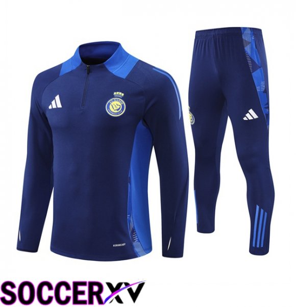 Al-Nassr FC kit Training Tracksuit Blue Royal 2024/2025