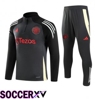 Manchester United kit Training Tracksuit Grey 2024/2025