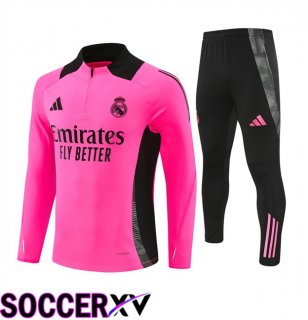 Real Madrid kit Training Tracksuit Pink 2024/2025