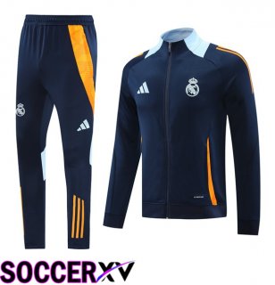Real Madrid kit Training Jacket Suit Blue Royal 2024/2025