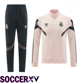 Real Madrid kit Training Jacket Suit Pink 2024/2025