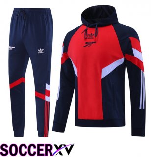 Arsenal Training Tracksuit Sweatshirt Hoodie Red 2024/2025