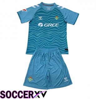 Real Betis Kids Goalkeeper Soccer Jersey Green 2024/2025
