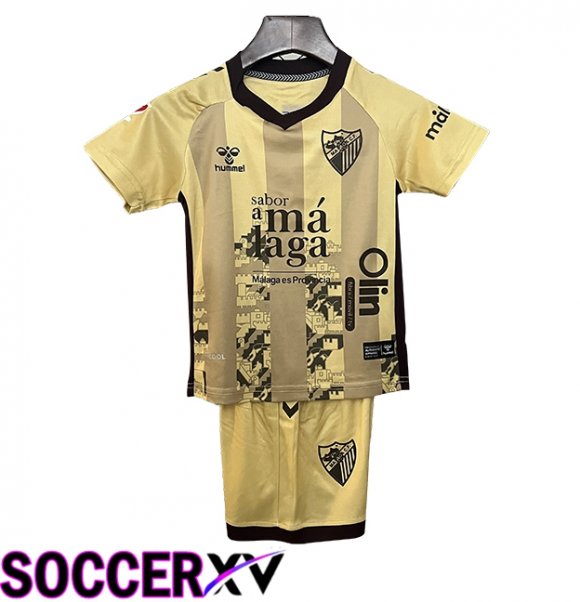 Malaga Kids Third Soccer Jersey 2024/2025
