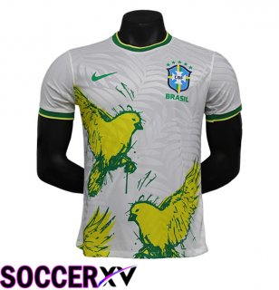 Brazil Soccer Jersey Special Edition White 2024/2025