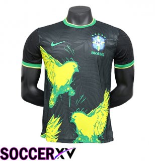 Brazil Soccer Jersey Special Edition Black 2024/2025