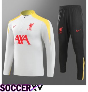 FC Liverpool Kids kit Training Tracksuit White 2024/2025