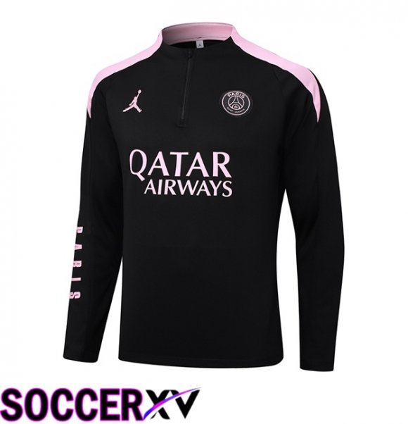 JORDAN Paris PSG Training Sweatshirt Black 2024/2025
