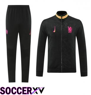 FC Chelsea kit Training Jacket Suit Black 2024/2025