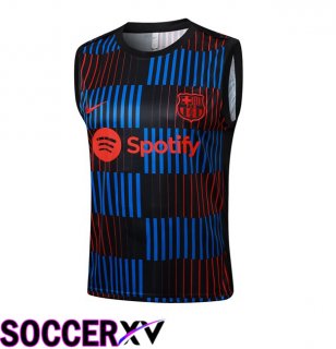 FC Barcelona Gilet Soccer Blue Red Black 2024/2025