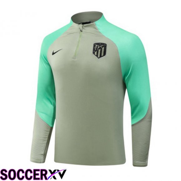 Atletico Madrid Training Sweatshirt Green 2023/2024