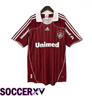 Fluminense Retro Third Soccer Jersey Red 2007-2008