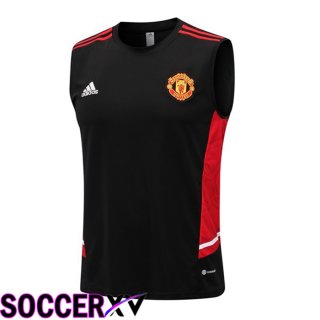 Manchester United Soccer Vest Black 2022/2023