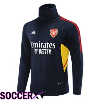 FC Arsenal High collar Training Sweatshirt Royal Blue 2022/2023