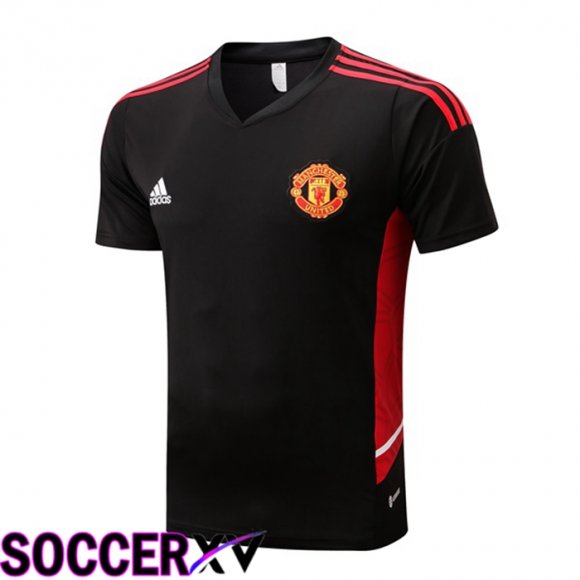Manchester United Training T Jersey Black 2022/2023