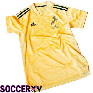 Belgium Womens Away Jersey Yellow Euro 2022