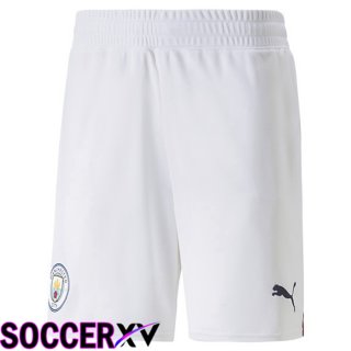 Manchester City Soccer Shorts Home Blue 2022/2023