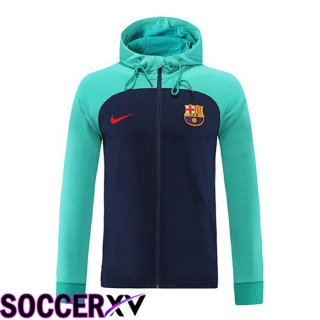 FC Barcelona Training Jacket Hoodie Green 2022/2023