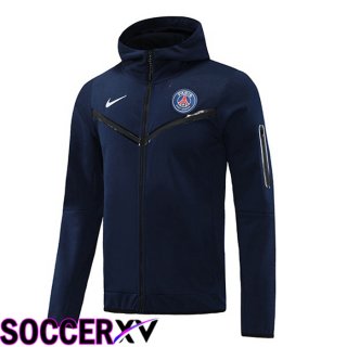 Paris Saint Germain Training Jacket Hoodie Royal Blue 2022/2023