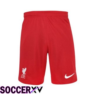 FC Liverpool Soccer Shorts Home Red 2022/2023