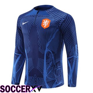Netherlands Training Sweatshirt Royal Blue 2022/2023