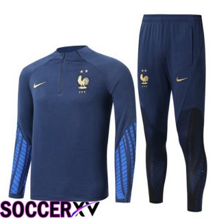 France Training Tracksuit Cyan 2022/2023