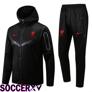 FC Liverpool Training Tracksuit Hoodie Black 2022/2023