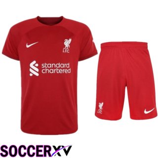 FC Liverpool Home Jersey + Shorts 2022/2023